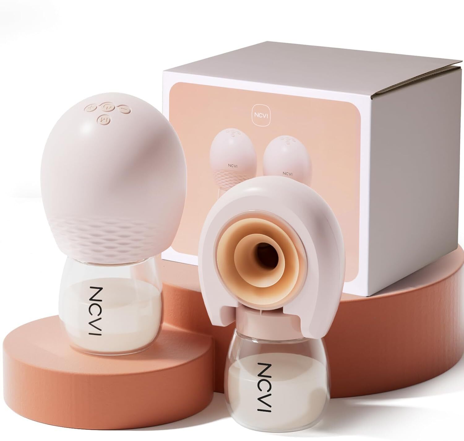 ncvi Hands-Free Wearable Breast Pump with 4 Modes & 9 Levels - Electric-picture-13