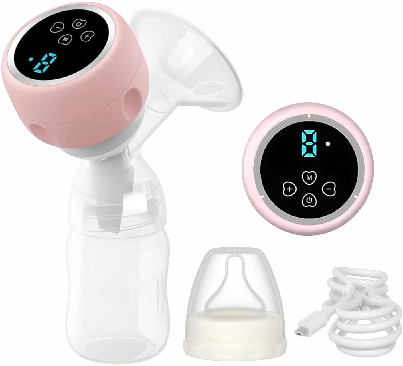 suicune Automatic Breast Pump – Portable Electric Milk Pump for Breastfeeding Moms - Electric-picture-3