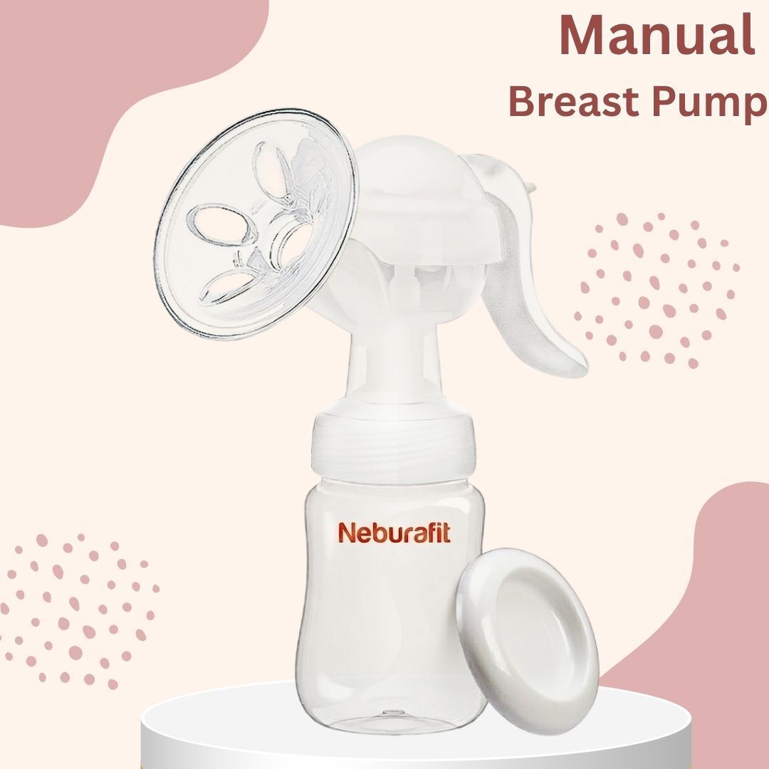 neburafit Manual Breast Pump with Soft Silicone Cushion & Feeding Bottle - Manual-picture-45