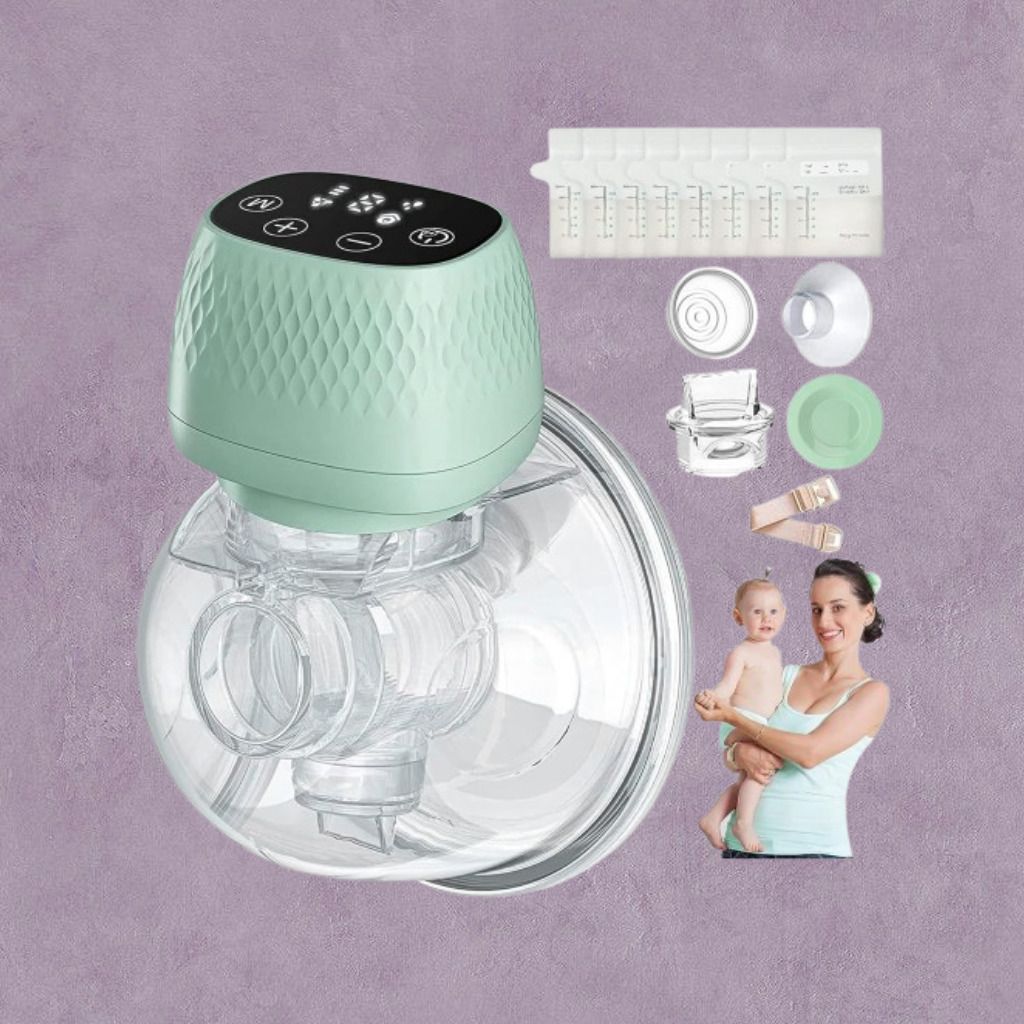 jashikumi LED Display Anti-Backflow Breastfeeding Pump - Electric-picture-16