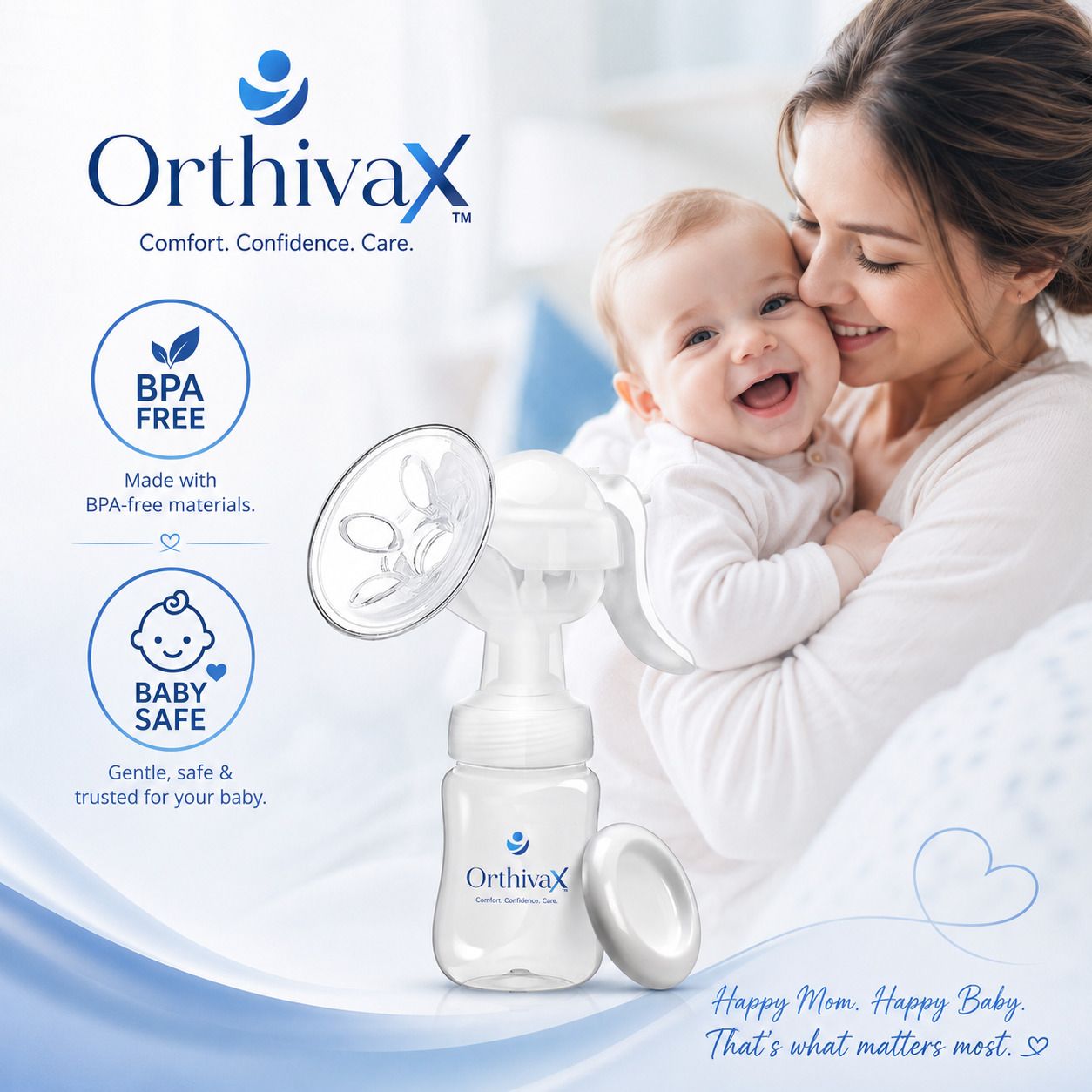 MANUAL BREAST PUMP | BPA FREE | BABY SAFE - Manual-image-37