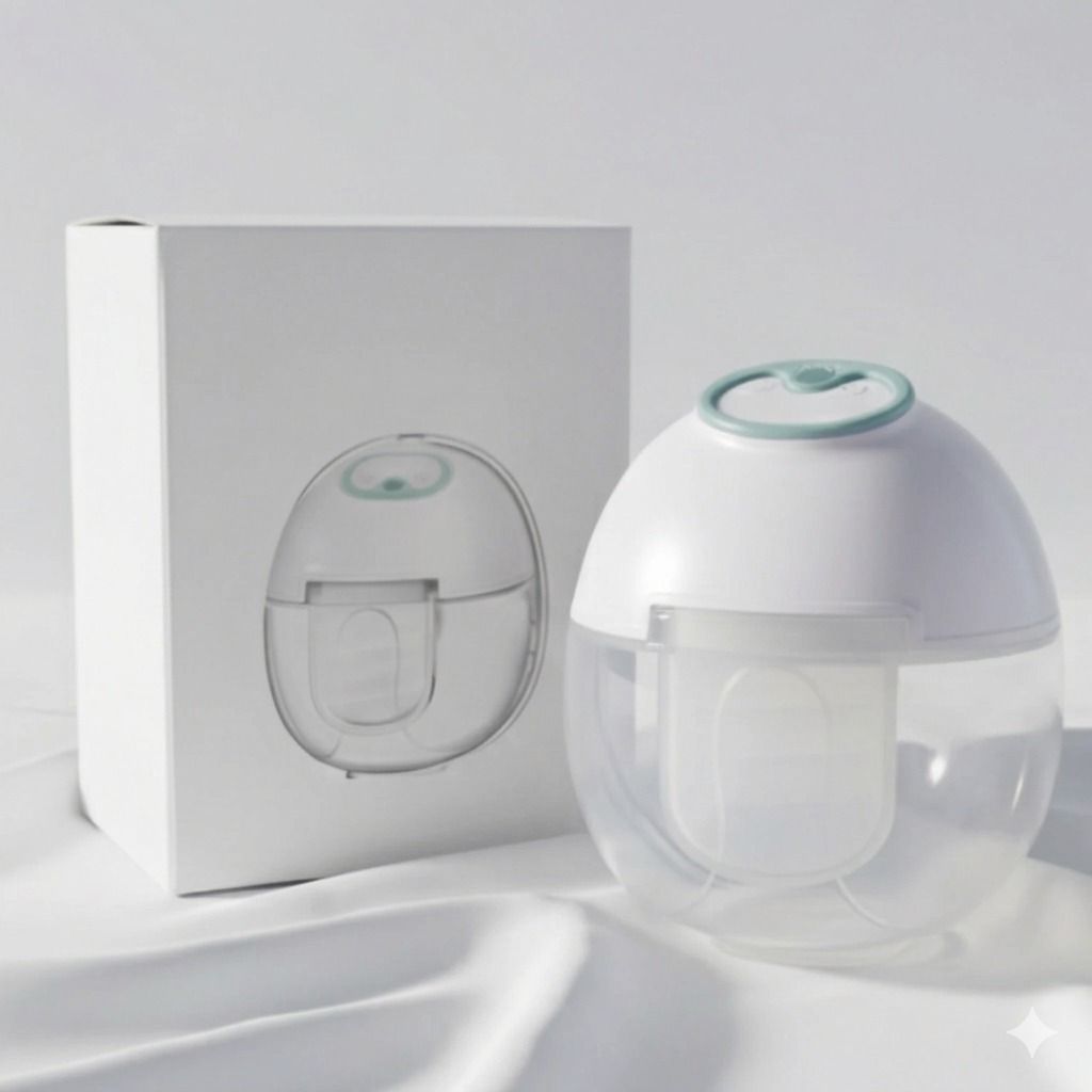 Wearable Electric Breast Pump for Feeding Mothers, Portable & Rechargeable - Electric-image-18