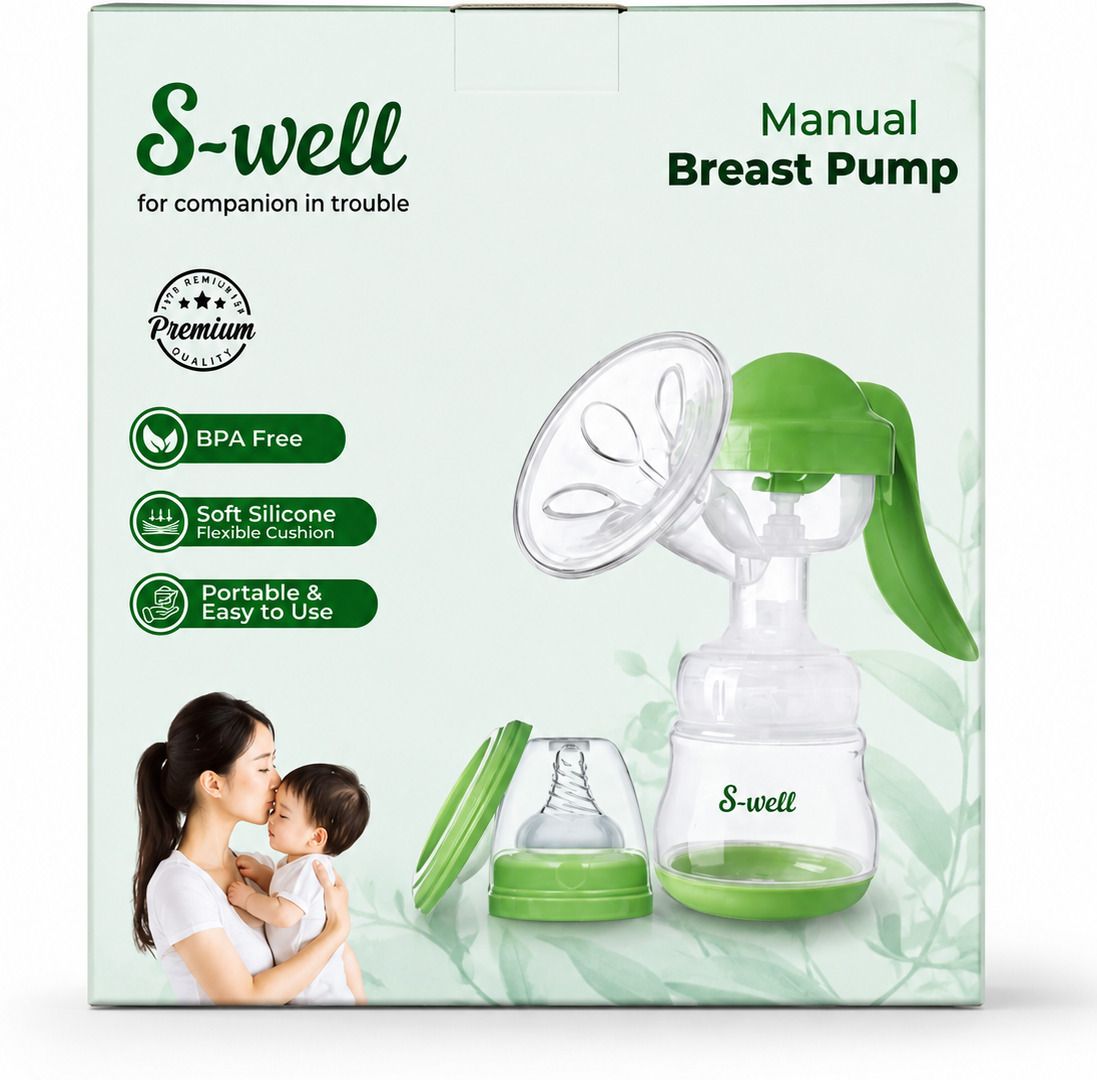 swell S-Well Manual Breast Pump BPA Free - Manual-picture-24