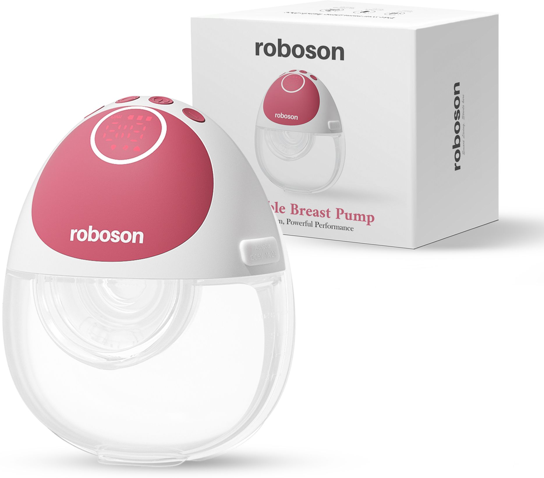 Wearable Electric Breast Pump with 3 Modes & 12 levels with Rechargeable Battery - Electric