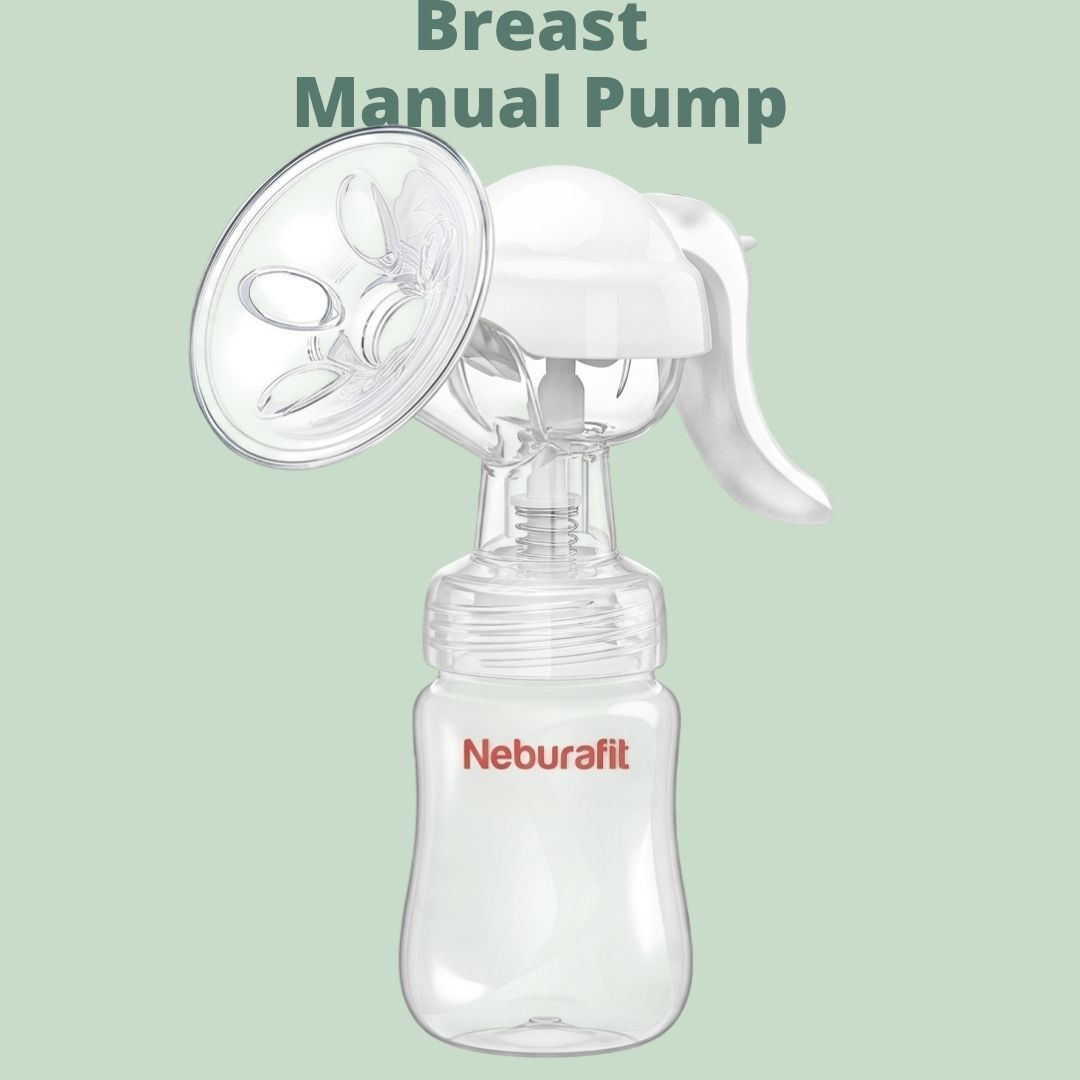 neburafit BPA Free Manual Breast Pump with Silicone Pad & Feeding Bottle - Manual-picture-10