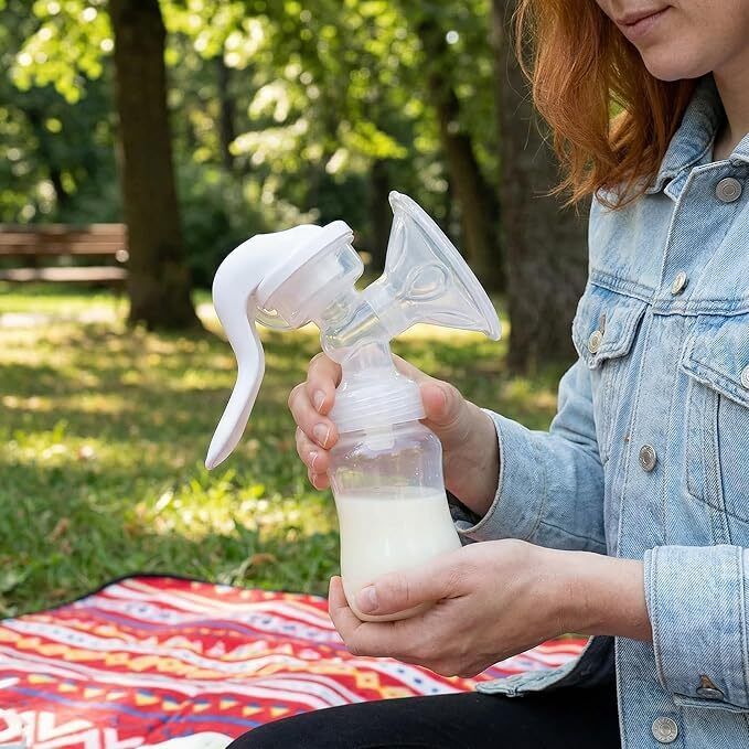 kiaan enterprises Manual Breast Pump with Soft Silicone massage Cushion|BPA Free|Easy to Use - Manual-picture-22