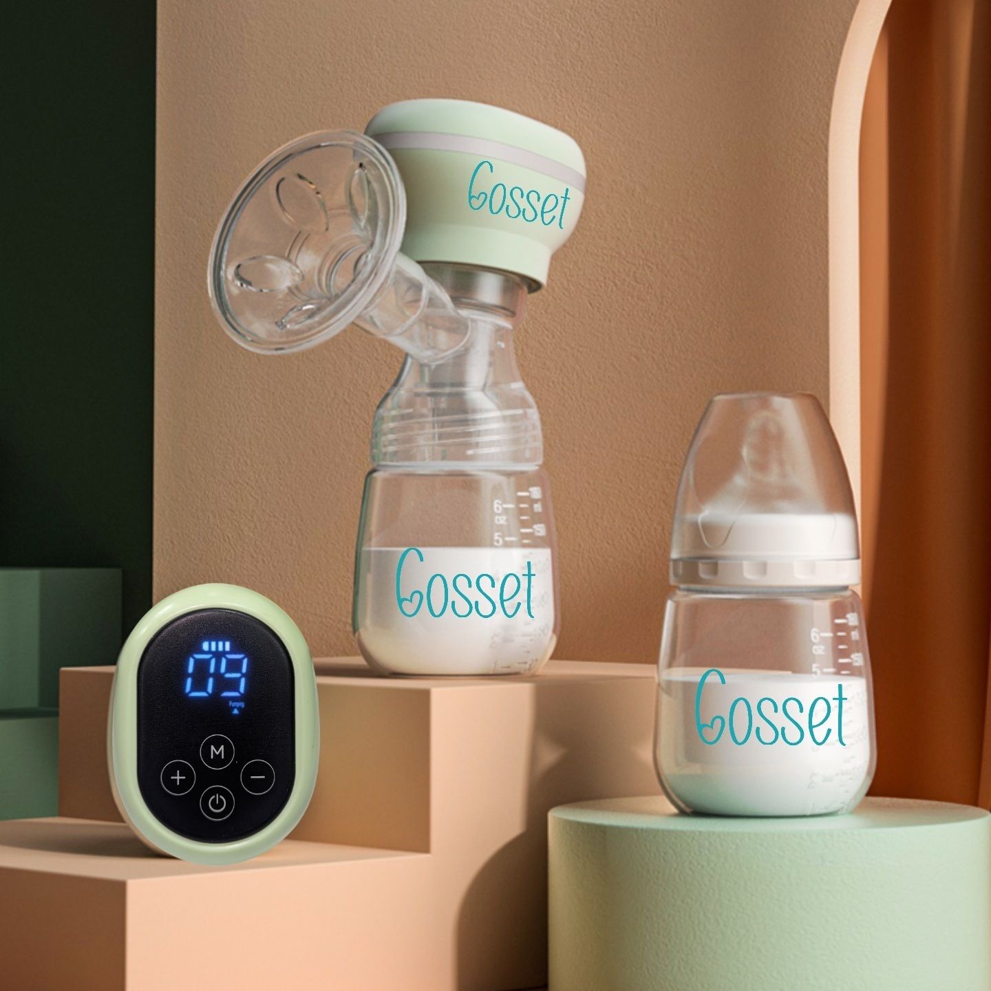 cosset Portable Electric Breast Pump with 3 Phases & 9 Levels |BPA Free | Wireless - Electric-picture-11