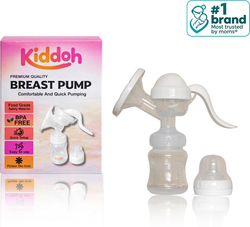 kiddoh Manual Feeding Pump Milk Pump Breast Pump Baby Feeding Pump Manual - Manual-picture-7
