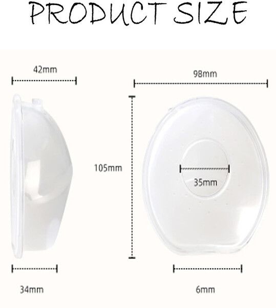momcare breast milk collector silicone bpa free leakproof nursing saver.54 - Manual-image-6