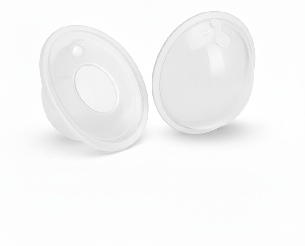 amidha Silicone Breastfeeding Milk Collector Shells Leakproof BPA Free 2 pcs Breast Nipple Shield-picture-25