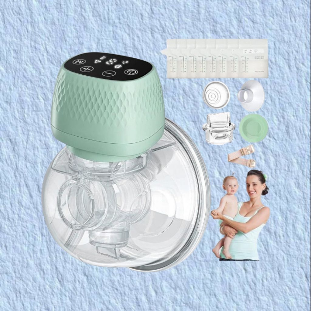 mojnideli Hands-Free Smart Wearable Electric Breast Pump - Electric-picture-39
