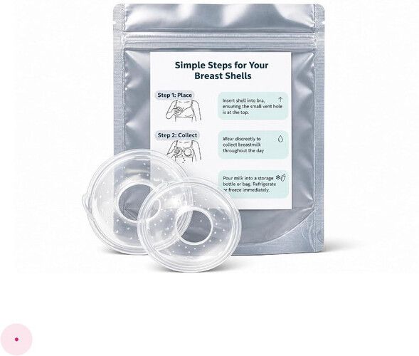 Silicone Milk Collector with Pour Outlet |Reusable Nipple Shells Leak Proof.46 - Manual-image-38
