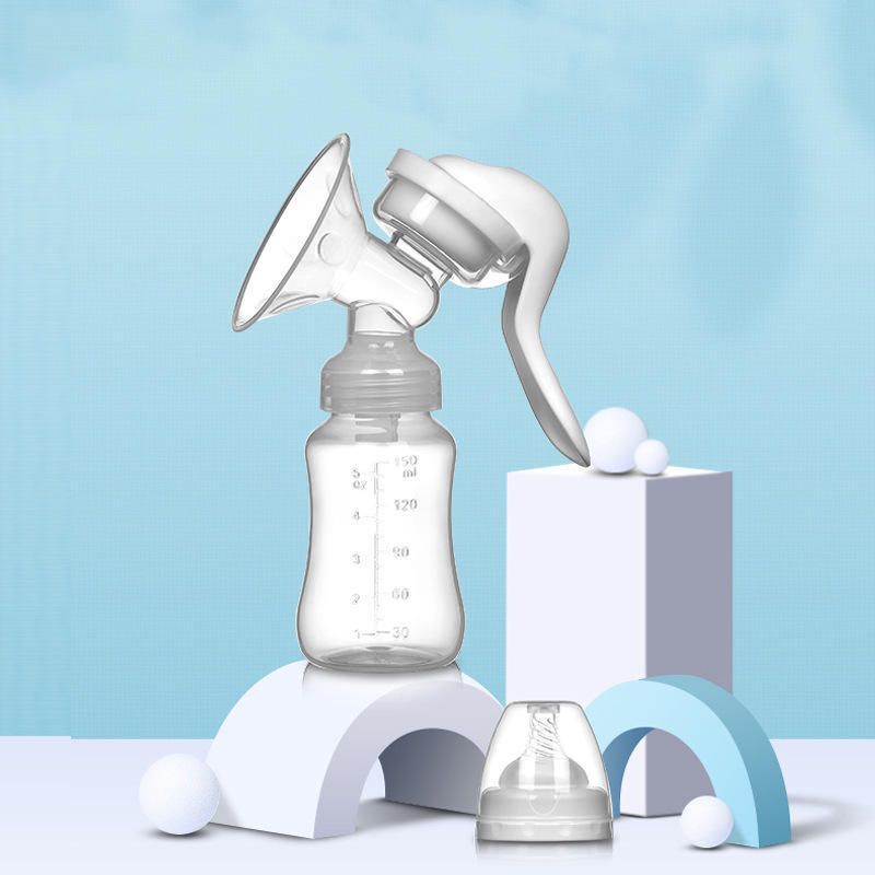 Manual Breast Pump with Soft Silicone massage Cushion|BPA Free|Lightweight - Manual-image-40