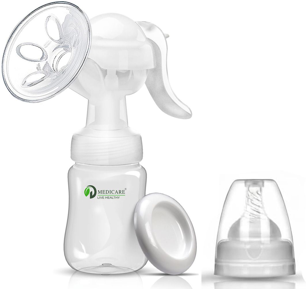 d medicare Manual Breast Pump | 2 Suction Modes | BPA Free | Soft Cushion | Easy to Use - Manual-picture-25