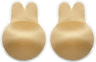 devdexports Reus-able Bo-ob Cover for Women ( M size ) Golden Color Pack of 1 Breast Shell-picture-15