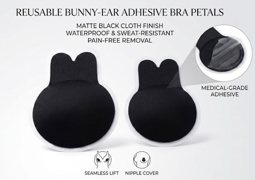 Boo-bs Cover Cover for Women ( L size ) Black Color Pack of 1 Breast Shell-image-4