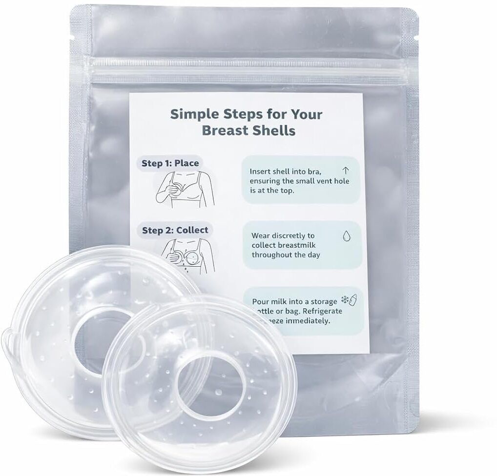 jagora Silicone Breastfeeding Milk Collector Shells Leakproof BPA Free 2 pcs (Reusable) Breast Nipple Shield-picture-32