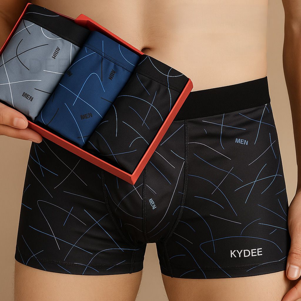kydee Pack of 3 Printed Men Trunk-picture-16