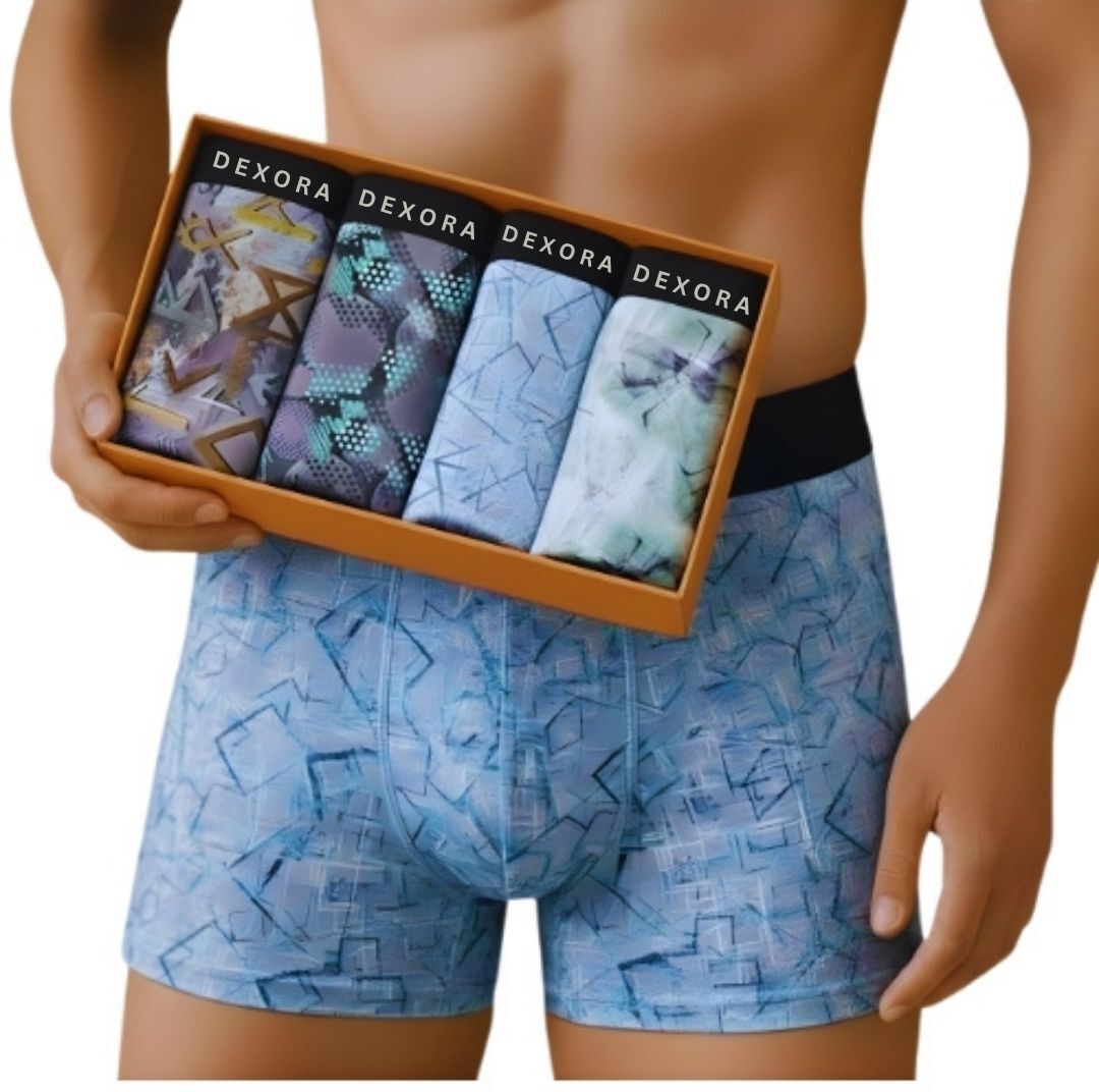 Pack of 4 Printed Men Trunk-image-35
