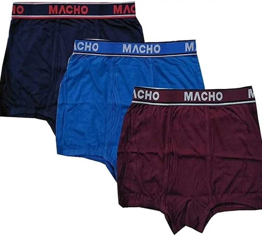 macho Pack of 3 Solid Men Trunk-picture-25