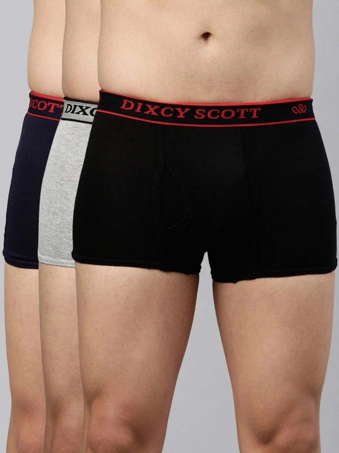dixcy scott Pack of 3 Solid Men Trunk-picture-31