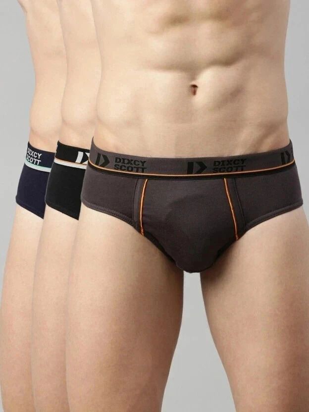 Pack of 3 Solid Men Brief