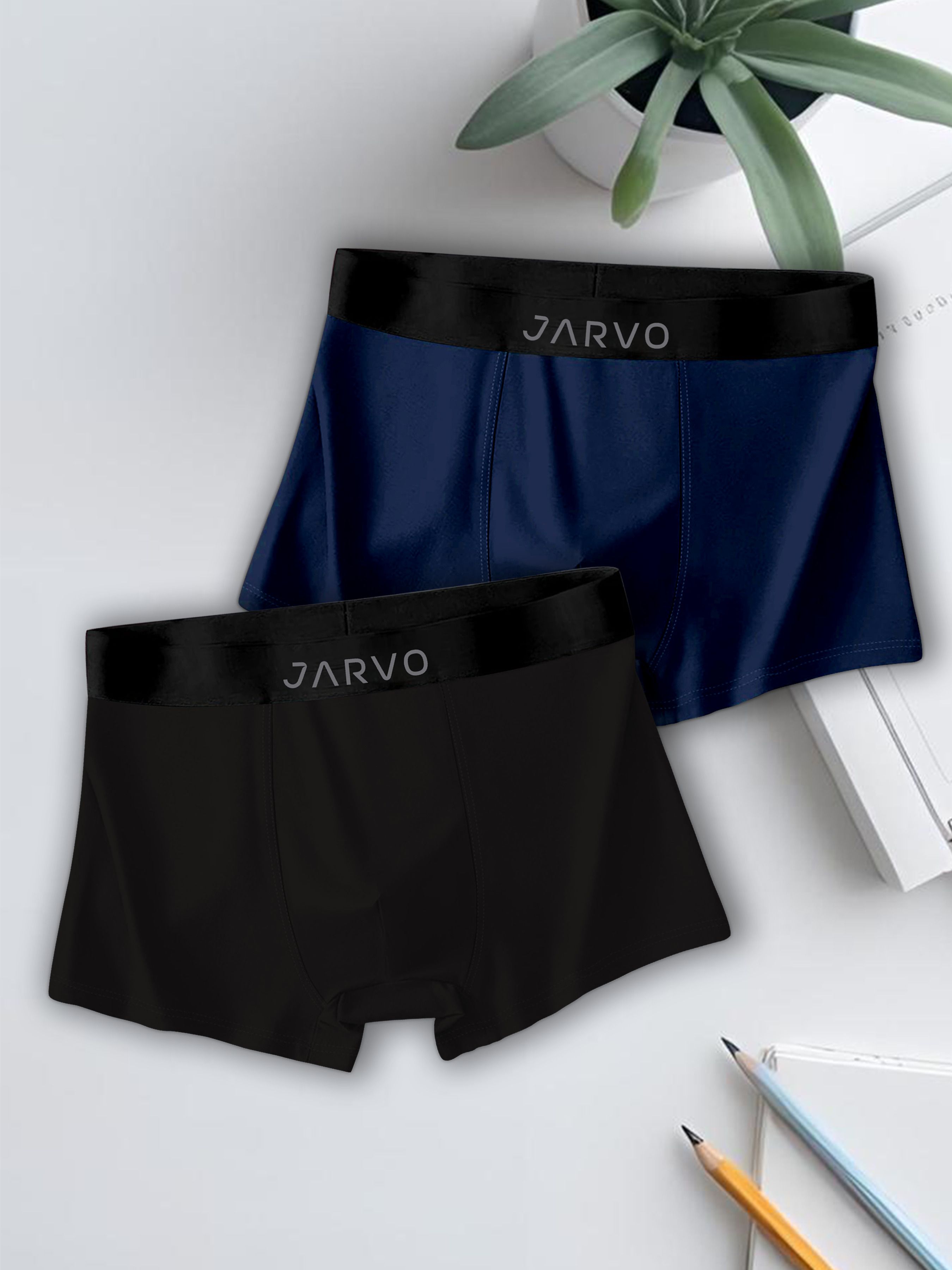 jarvo Pack of 2 Solid Men Trunk-picture-14