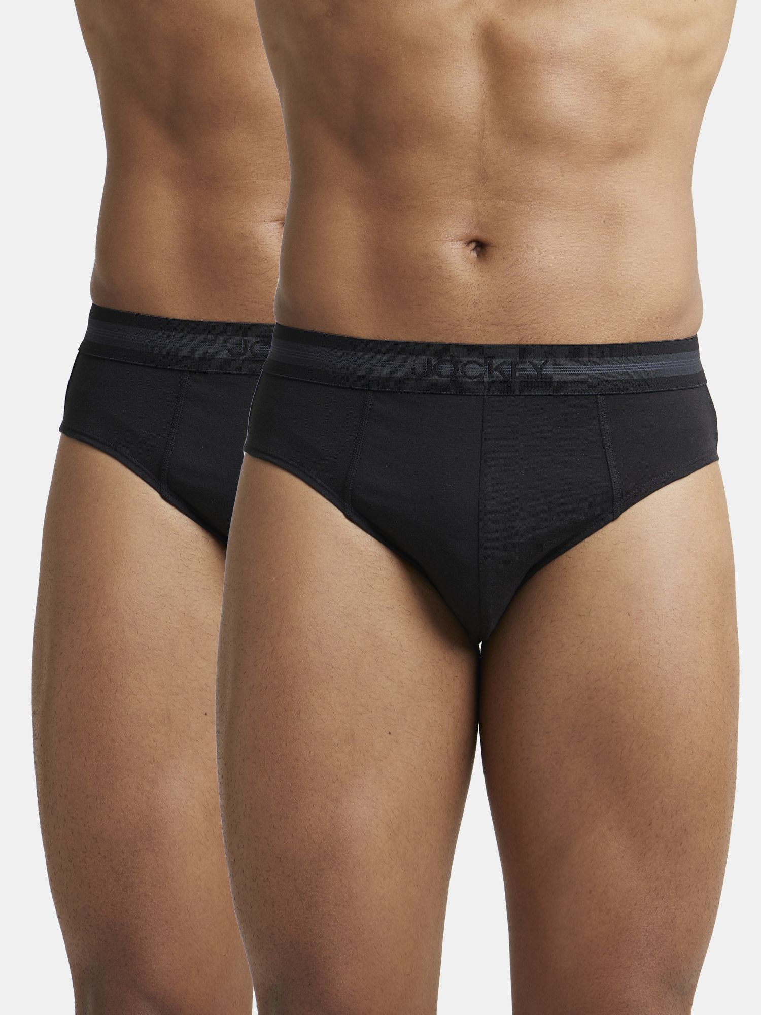 jockey Pack of 2 1010 Super Combed Cotton with StayFresh Tech Solid Men Brief-picture-34