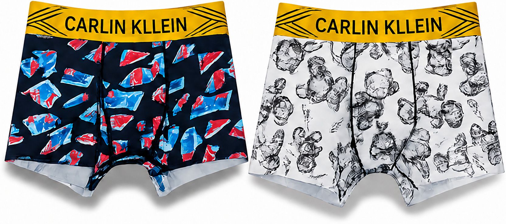 cck Pack of 2 Floral Print, Printed Men Brief-picture-45