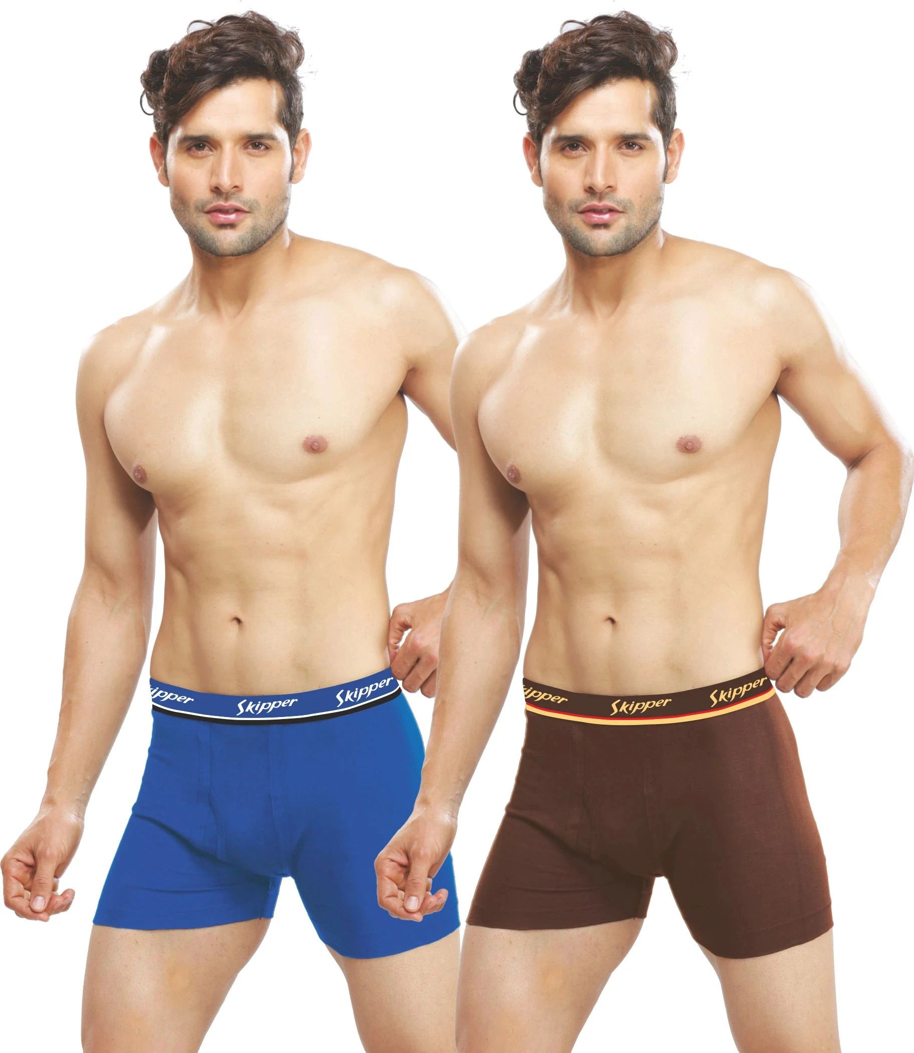 skipper Pack of 2 Solid Men Trunk-picture-22