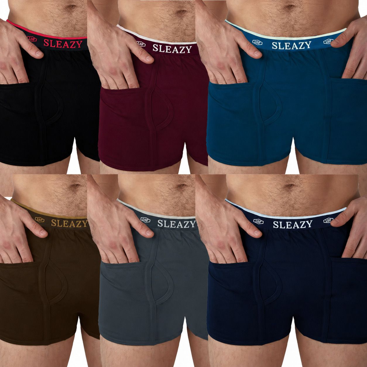 sleazy Solid Men Trunk-picture-10