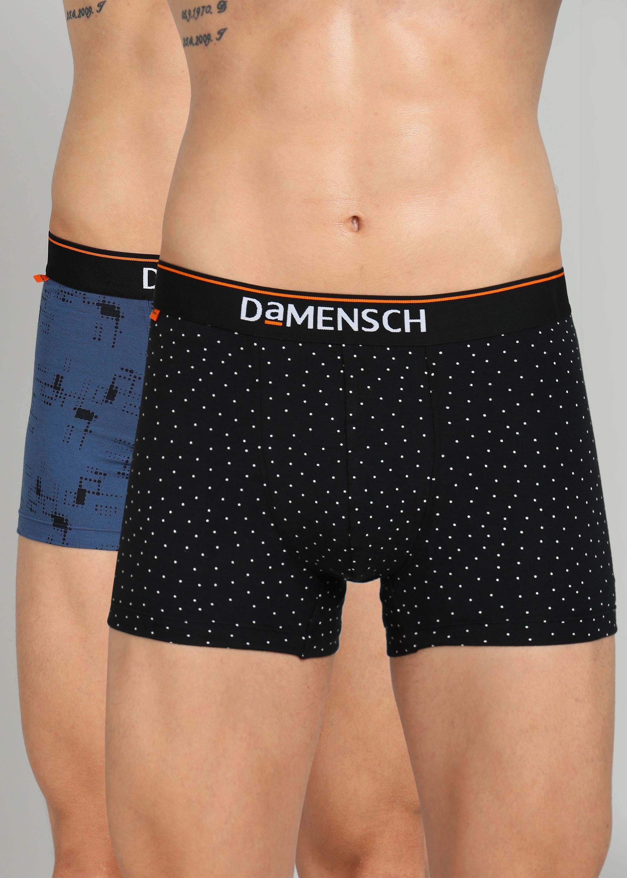 damensch Pack of 2 Deo-Cotton Deodorizing Anti-Bacterial Printed Men Trunk-picture-18