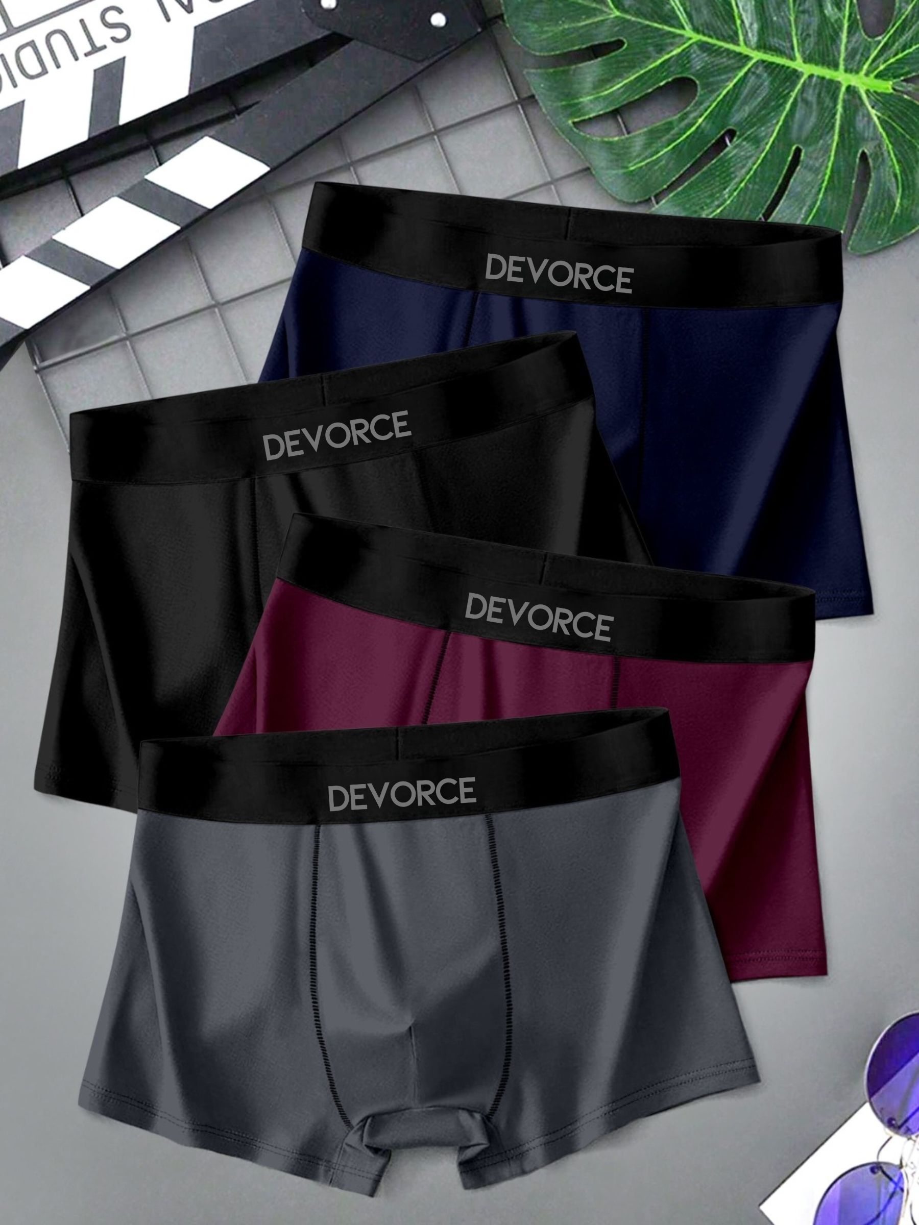 devorce Pack of 4 Men Brief-picture-23