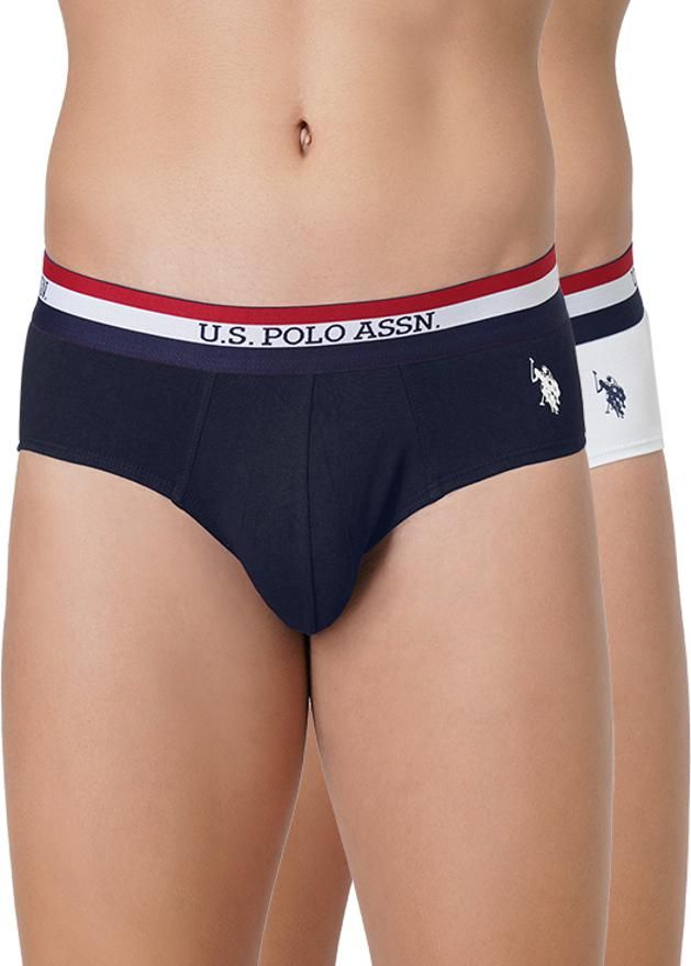 u.s. polo assn. Pack of 2 Solid Men Brief-picture-14