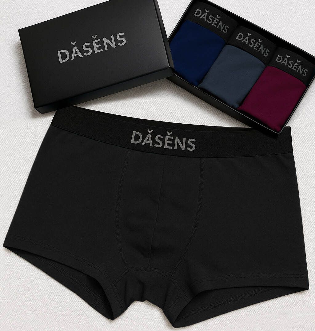 dasens Pack of 3 Solid Men Trunk-picture-10