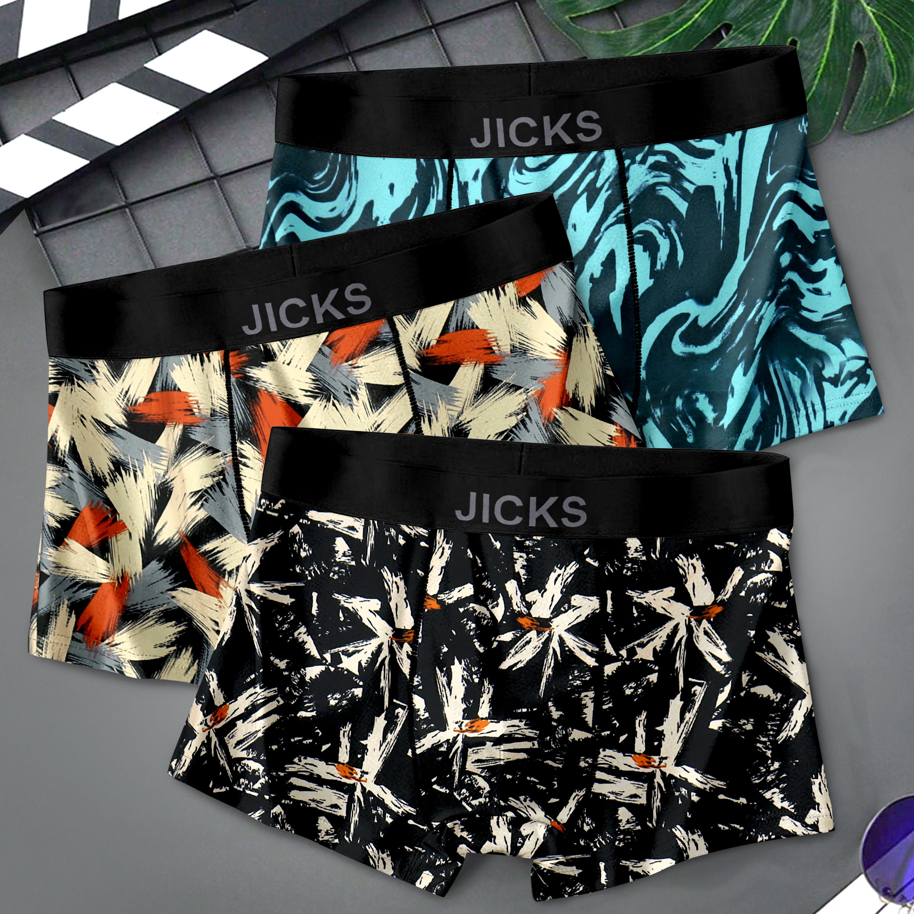 jicks Pack of 3 Printed Men Brief-picture-16
