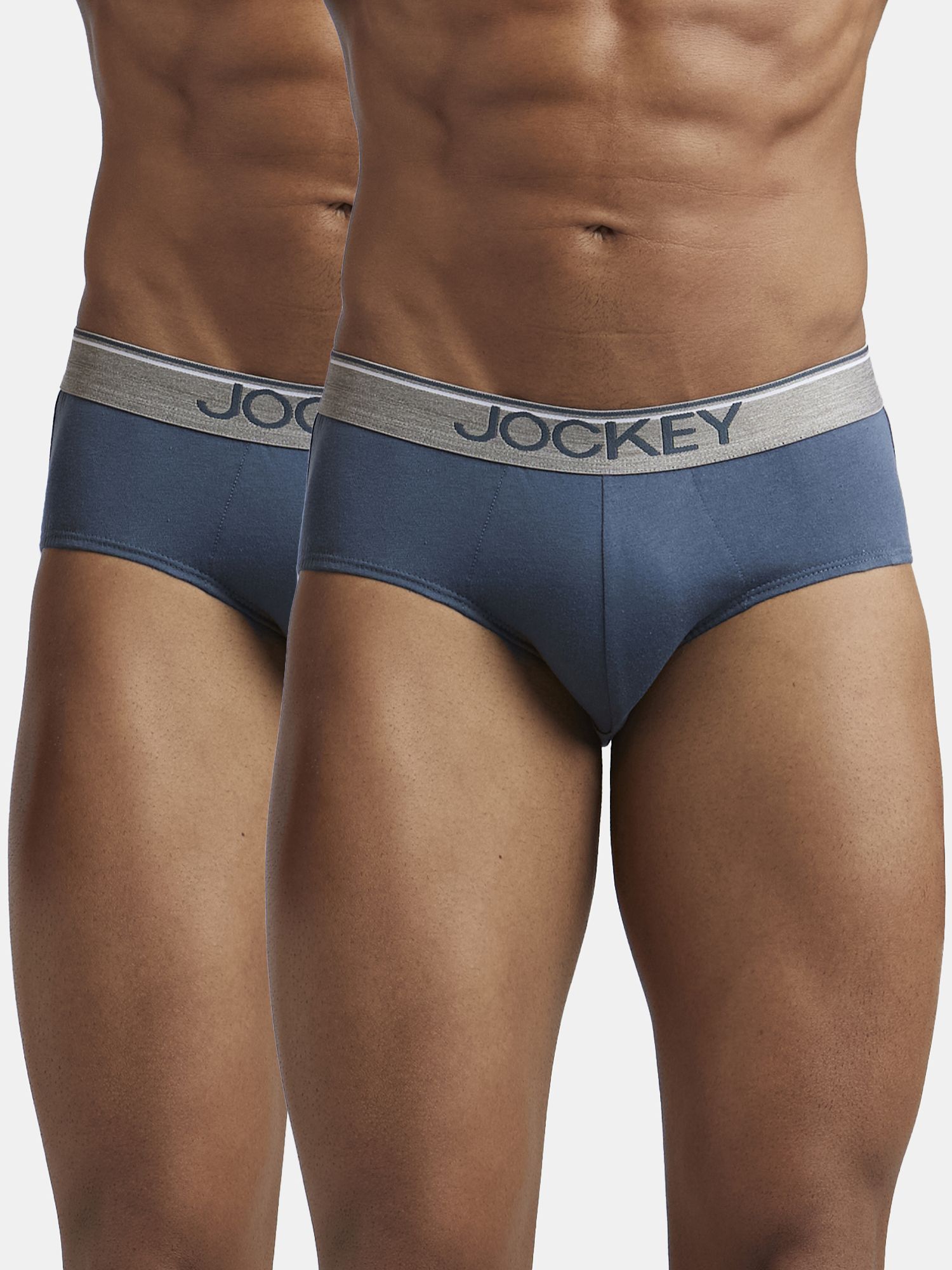 jockey Pack of 2 8037 Super Combed Cotton Solid Men Brief-picture-17