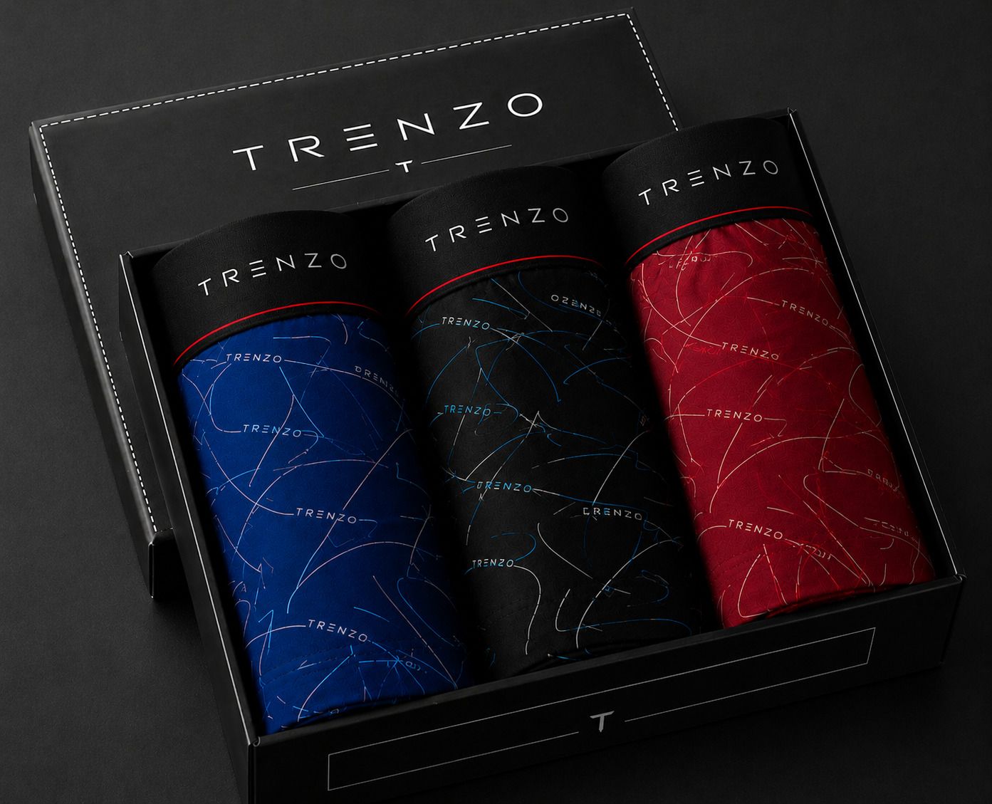 trenzo Pack of 3 Printed Men Trunk-picture-24