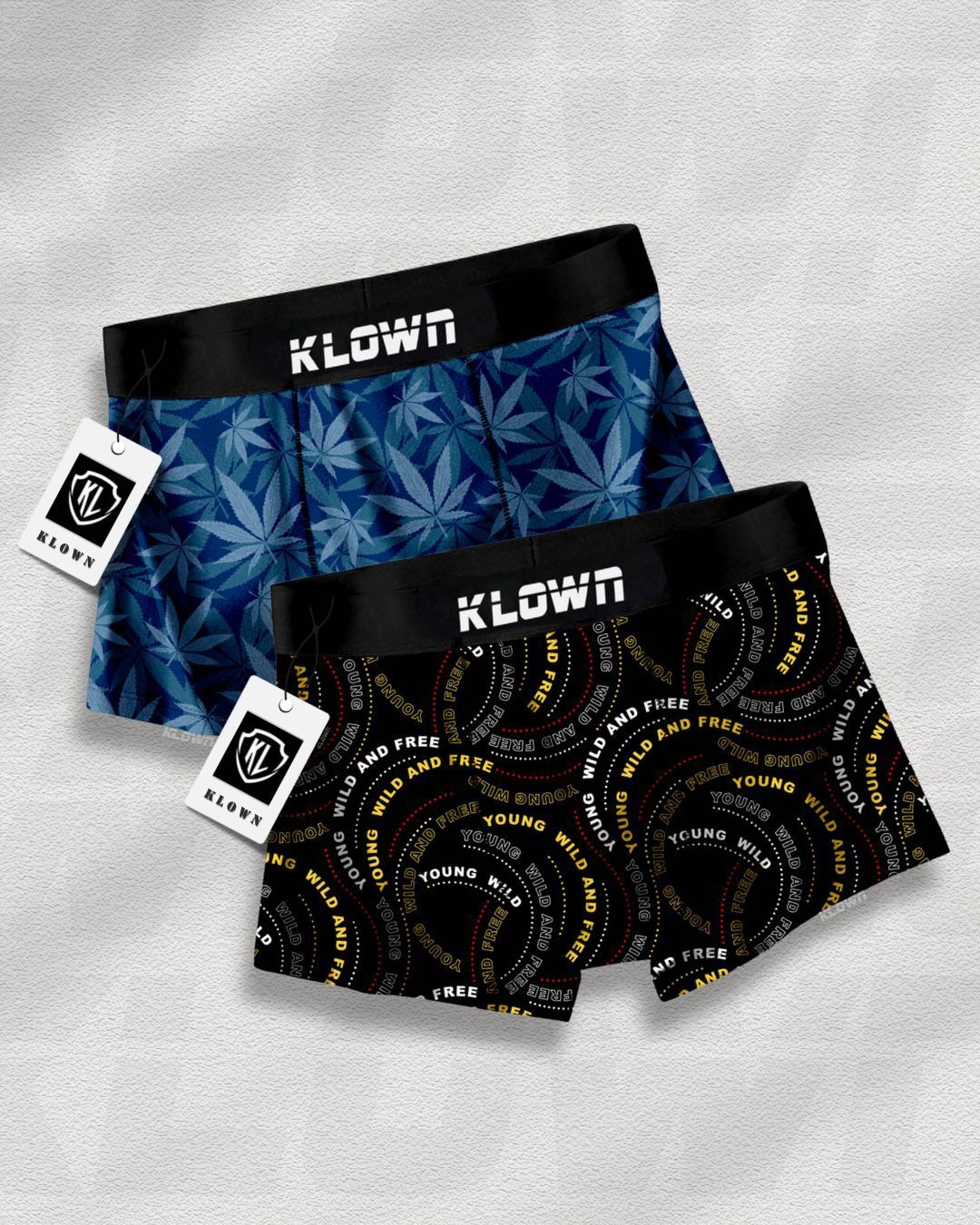 Pack of 2 Printed Men Trunk