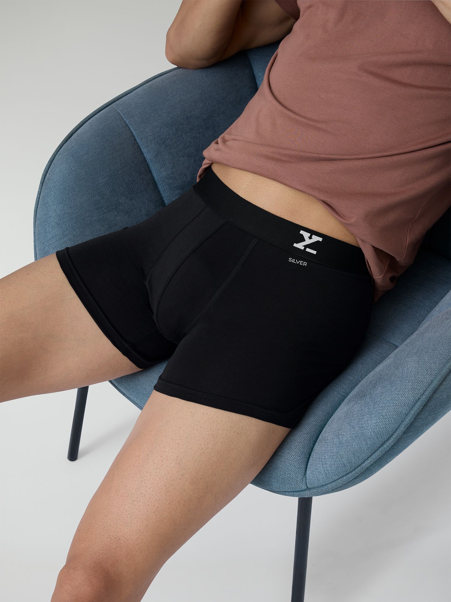 xyxx Pack of 1 Aero Anti-bacterial Odour-free cotton Solid Men Trunk-picture-18