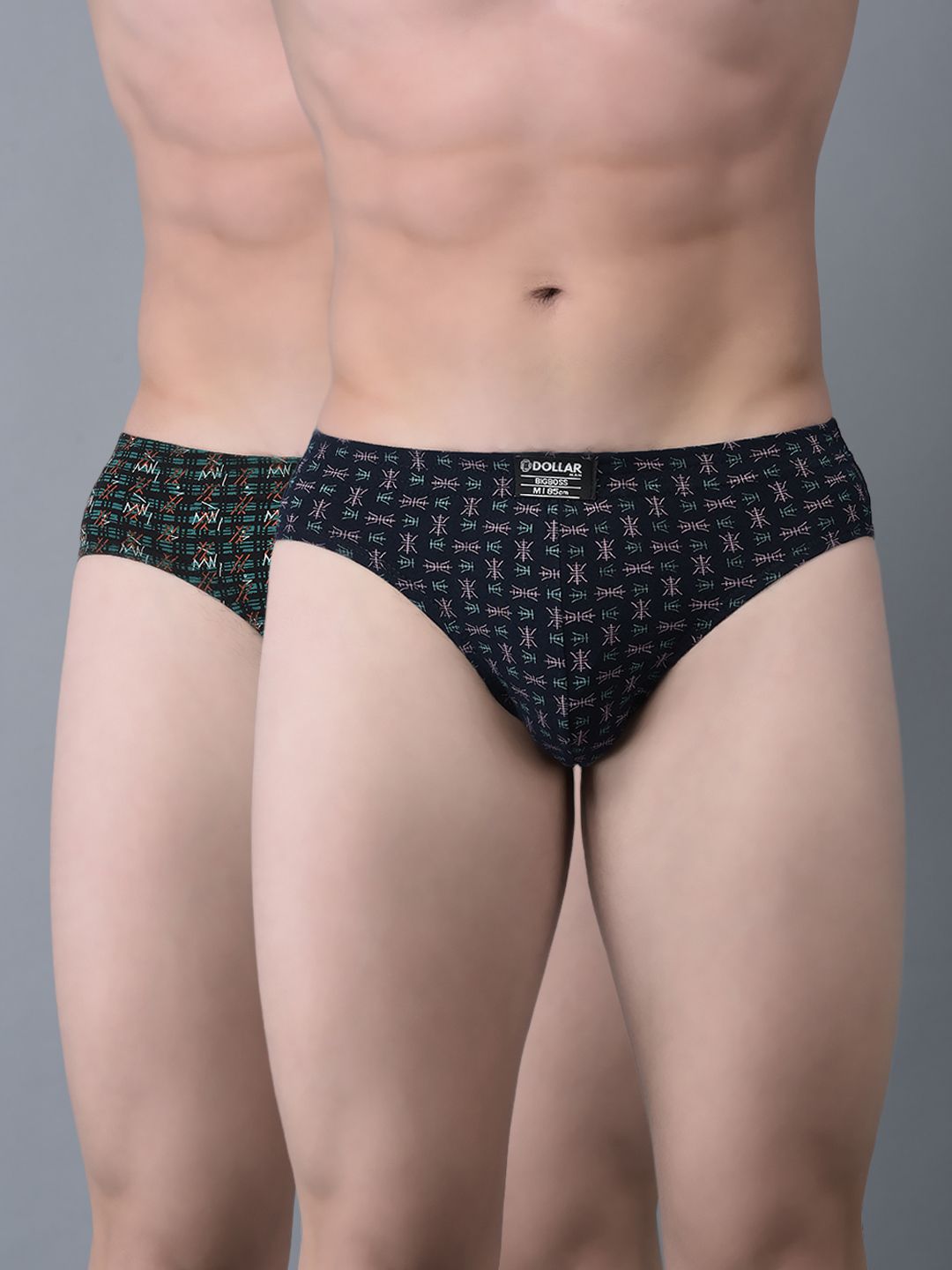 dollar bigboss Pack of 2 Soft Combed Cotton Printed Men Brief-picture-18