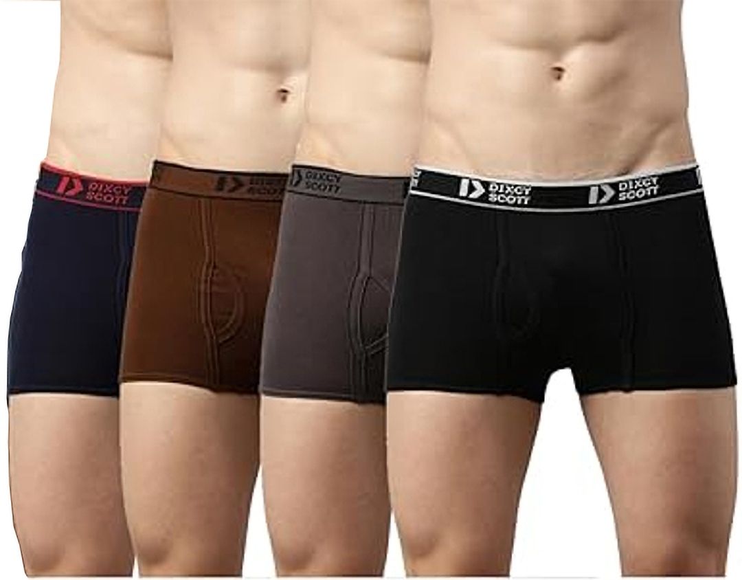 dixcy scott Pack of 4 Solid Men Trunk-picture-12
