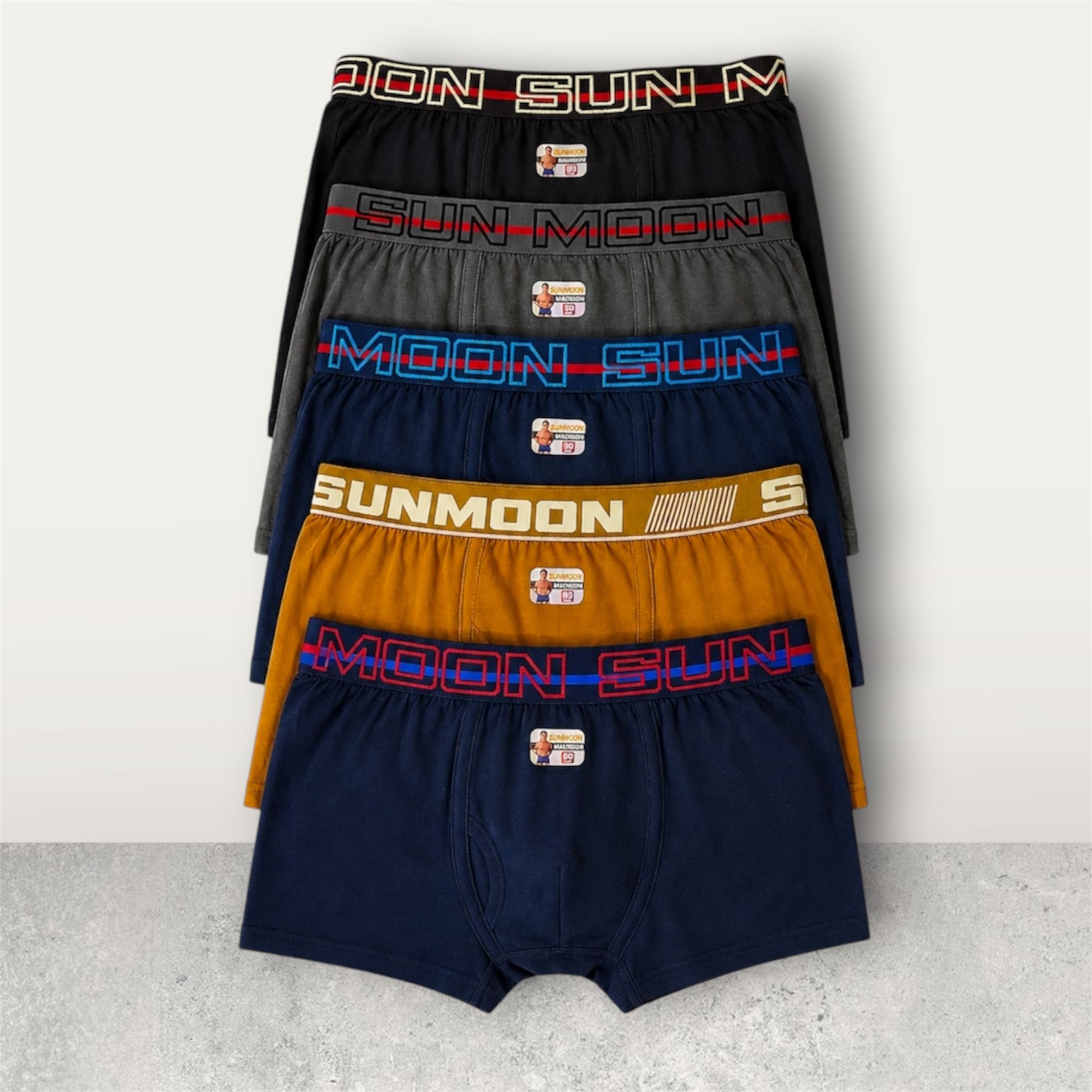 Pack of 5 Solid Men Brief-image-43