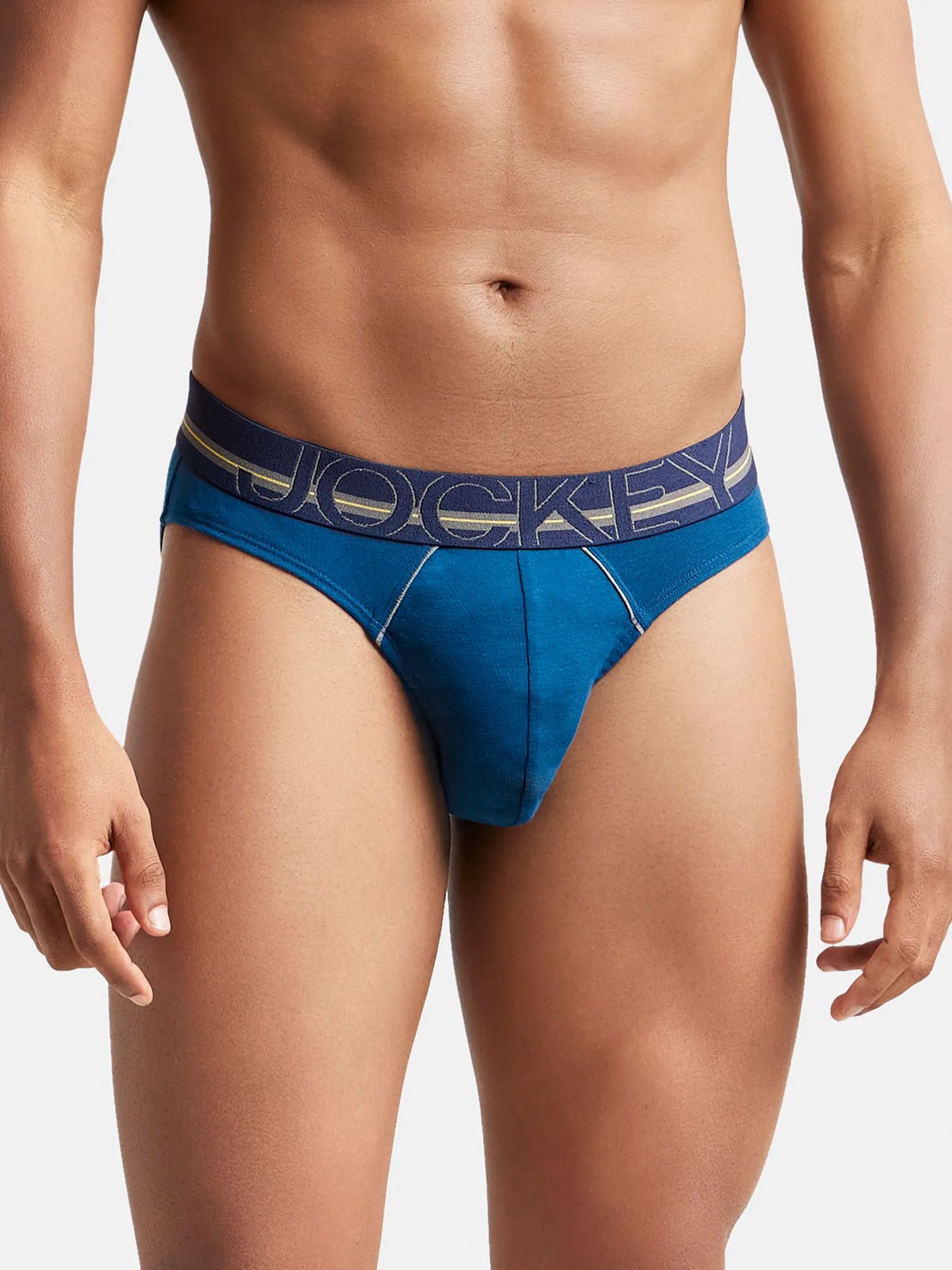 US17 Super Combed Cotton Rib Striped Men Brief-image-14