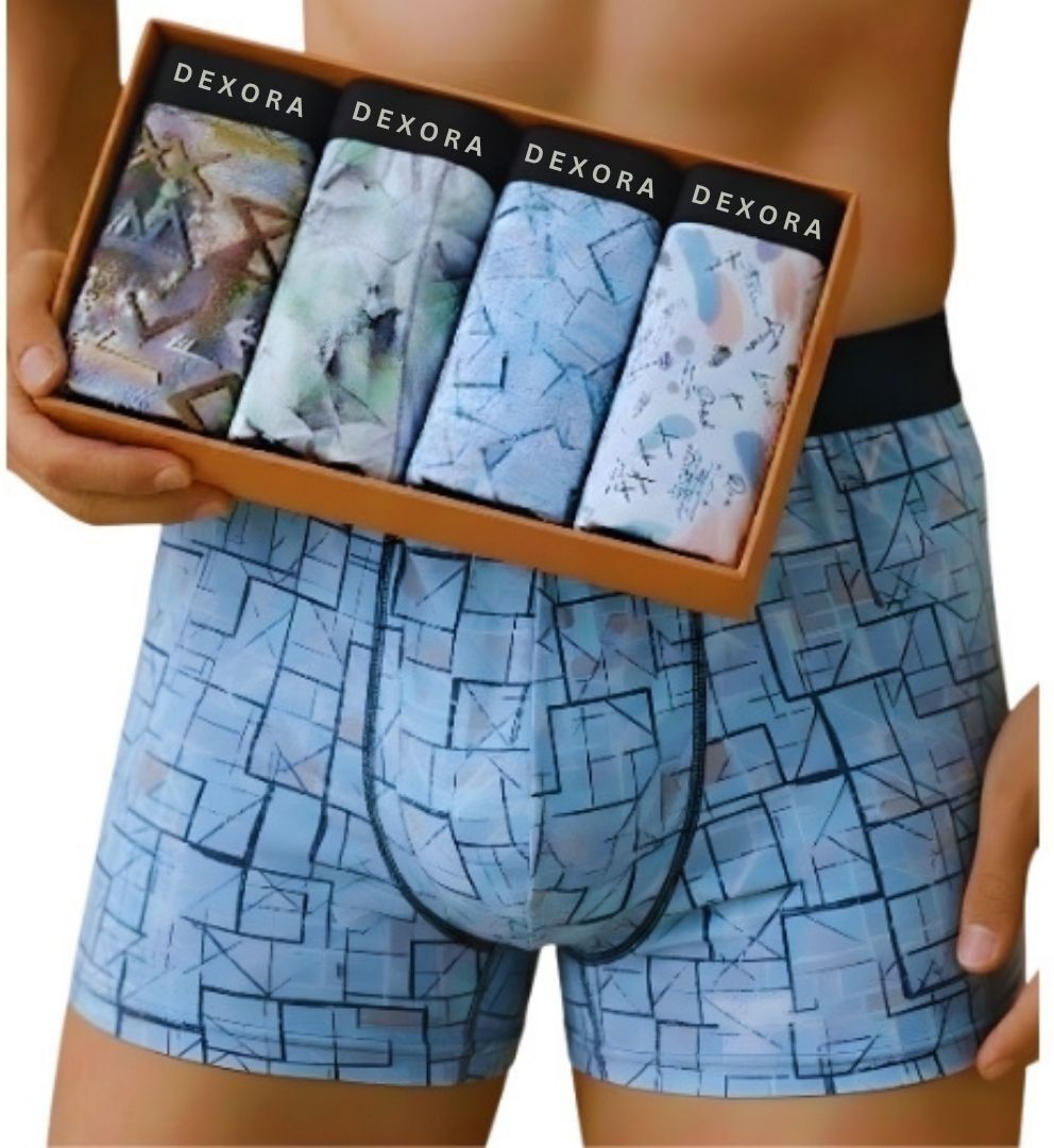 dexora Pack of 4 Printed Men Trunk-picture-28