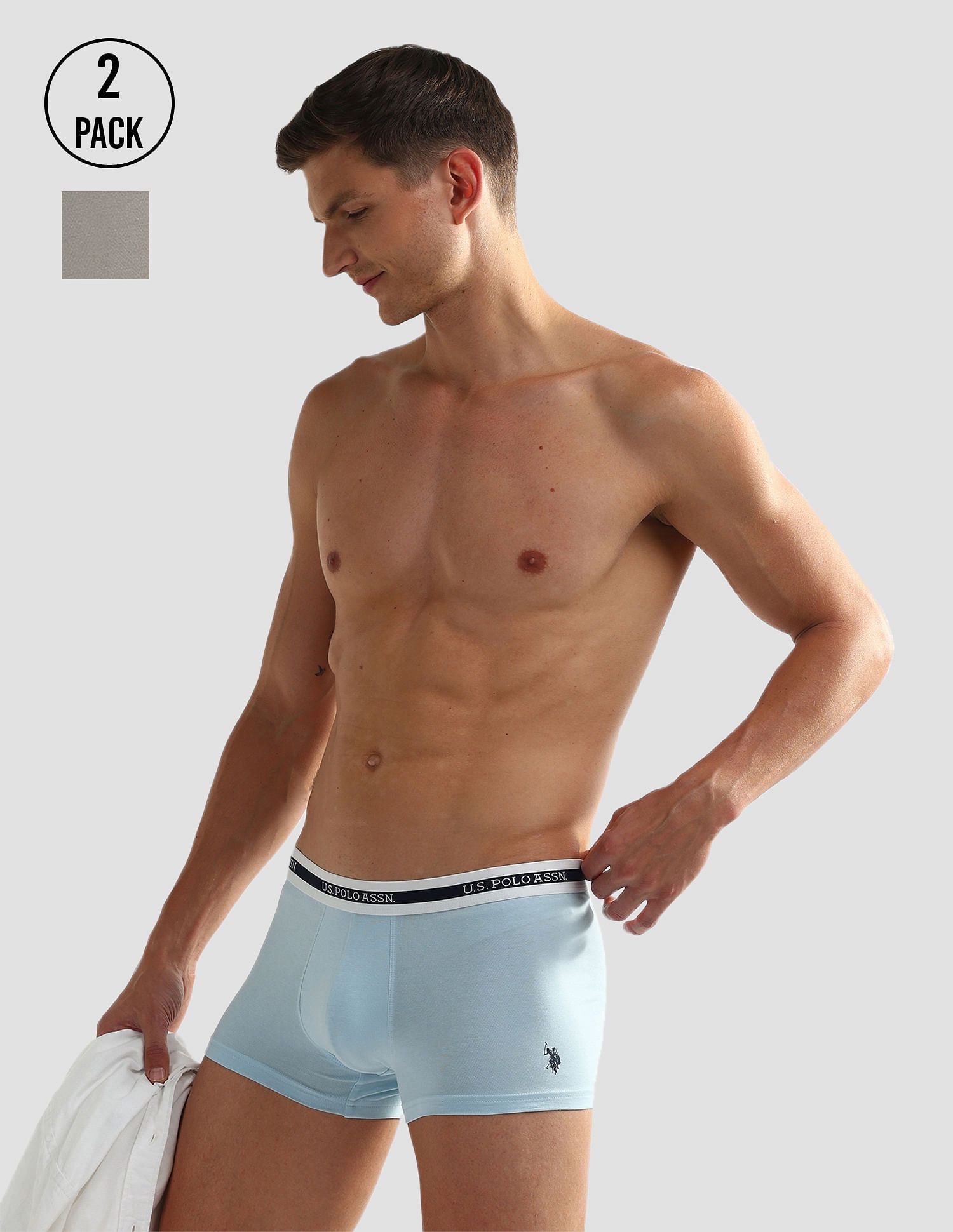 u.s. polo assn. Pack of 2 Solid Men Trunk-picture-47