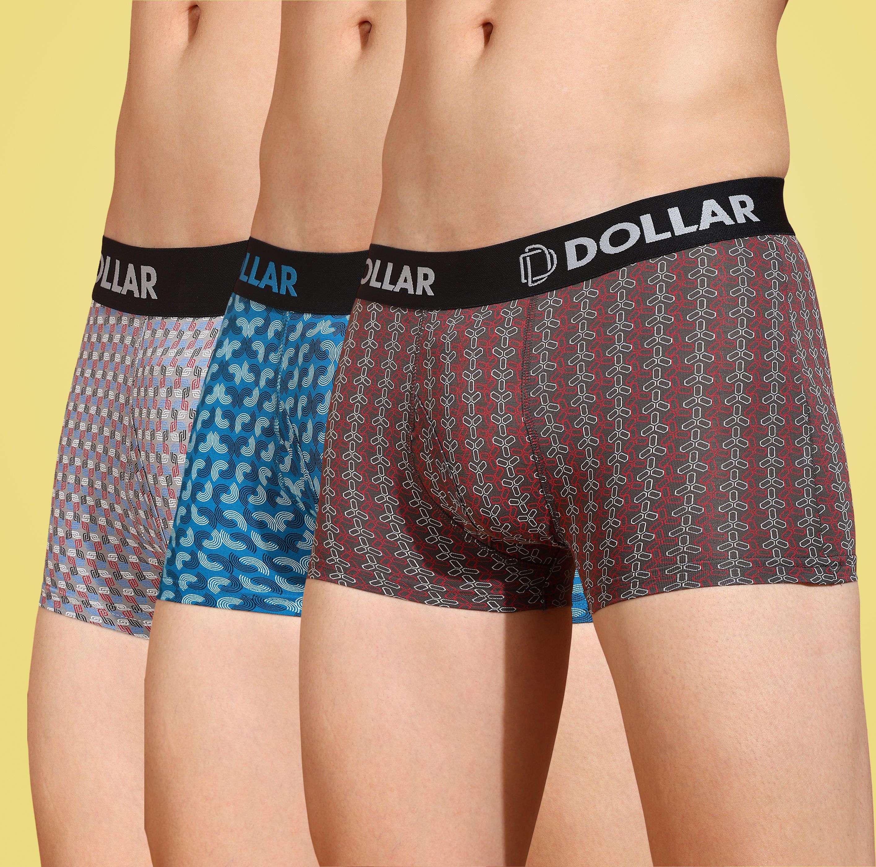 dollar bigboss Pack of 3 Printed Men Trunk-picture-11