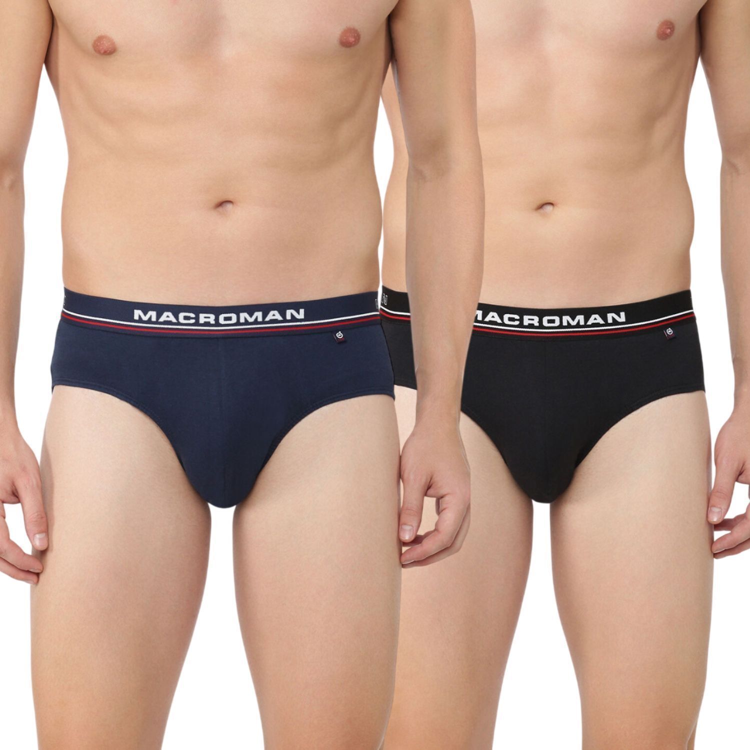 macroman m-series Pack of 2 Solid Men Brief-picture-11