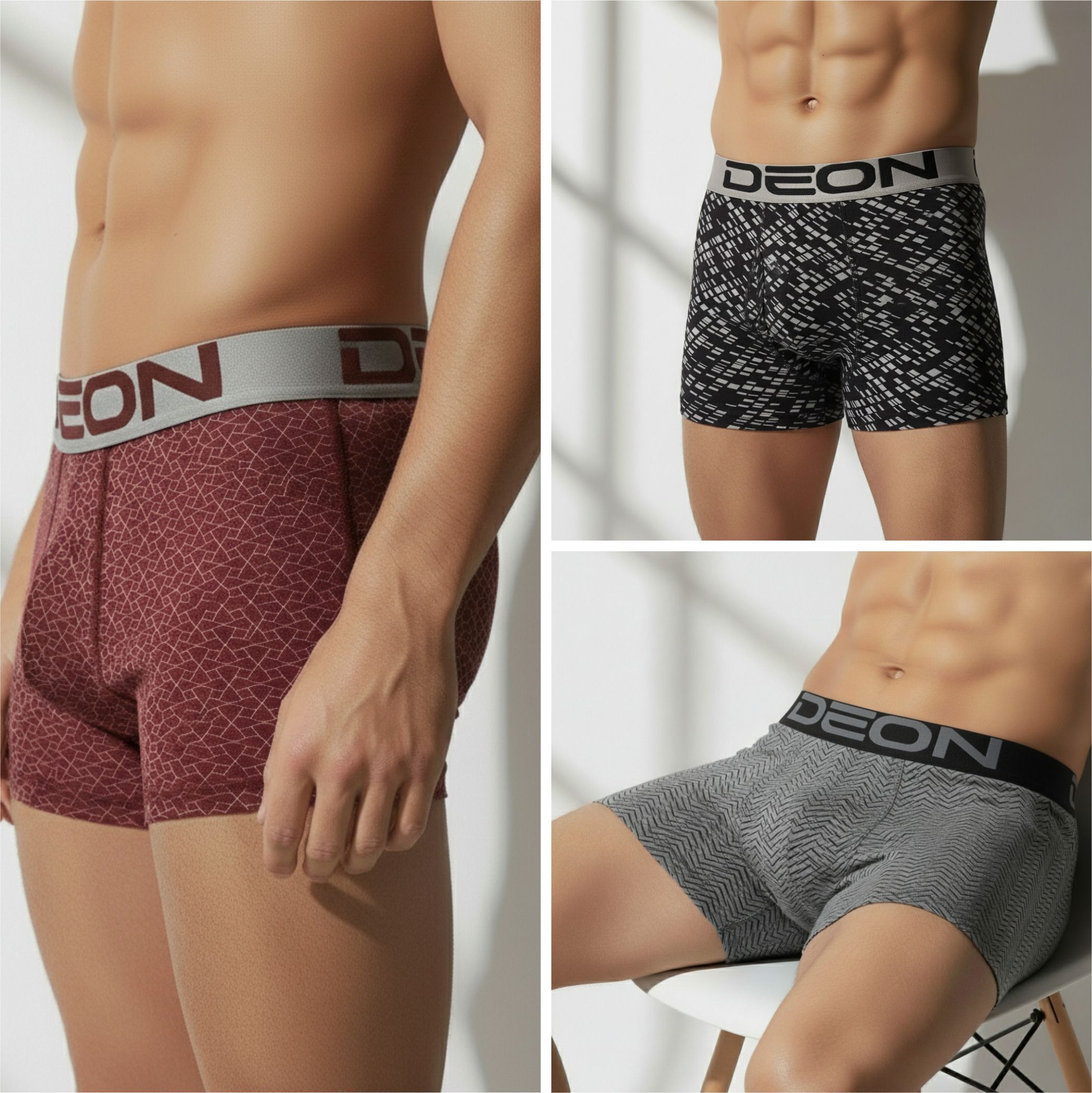 deon Pack of 3 Printed Men Trunk-picture-19