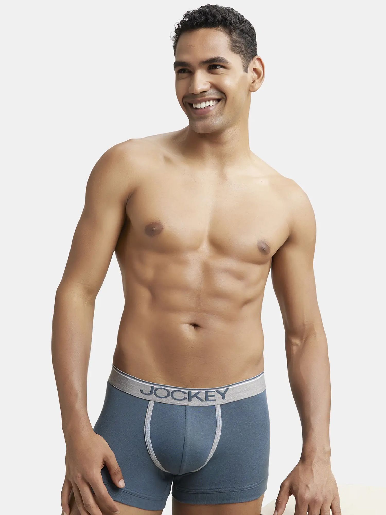jockey 8015 Super Combed Cotton Rib Solid Men Trunk-picture-28